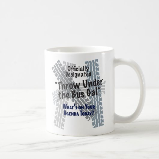 バスクラシックで白いマグの下 コーヒーマグカップ (右)