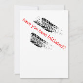 バスクラブの下に投げ込まれる招待状 招待状 (裏面)