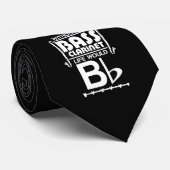 バスクラリネットのギフト-おもしろいなミュージシャン音楽発言 ネクタイ (ロール)