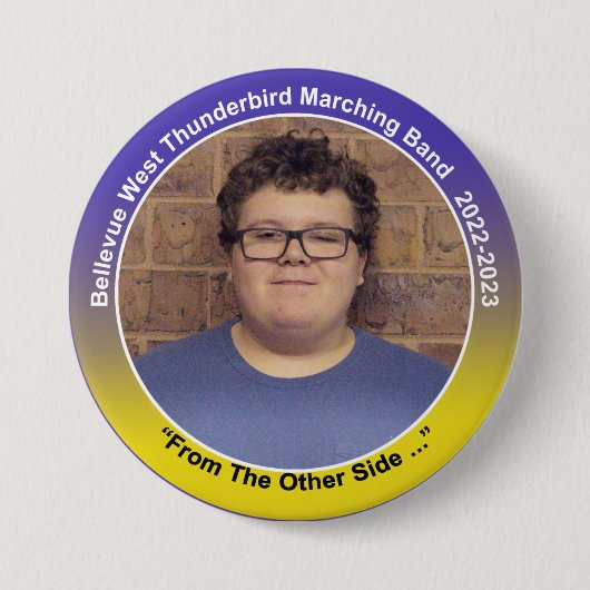 バスクラリネットアレクサンダー9 缶バッジ (正面)