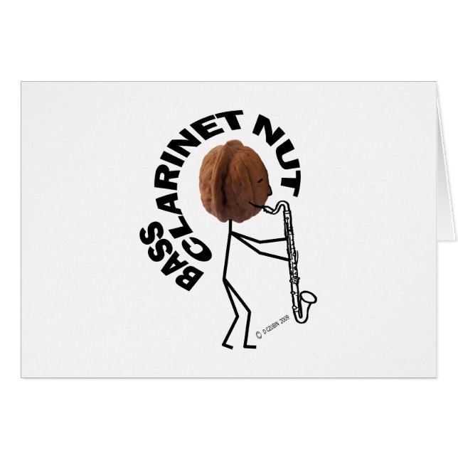 バスクラリネットナット (正面横)