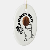 バスクラリネットナット セラミックオーナメント (右)