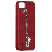 バスクラリネット及び音楽電話箱。 一突き色 Case-Mate iPhoneケース (裏面/右)