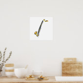 バスクラリネット ポスター (キッチン)