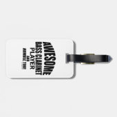 バスクラリ素晴らしネットプレーヤーのラゲージタグ ラゲッジタグ (裏面横)