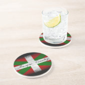 バスク国動揺して旗 コースター (側面)