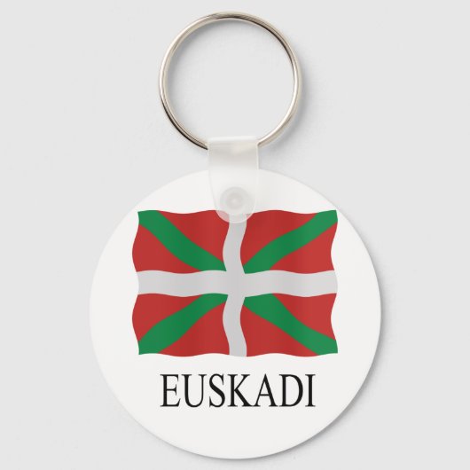 バスク国旗 キーホルダー (正面)