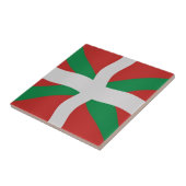 バスク国旗 タイル (側面)