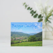 バスク地方の美しいスパンシュ村 ポストカード (スタンド正面)