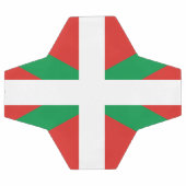 バスク地方サッカーボール国旗 サッカーボール (フラット)