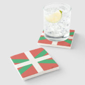 バスク州旗 ストーンコースター (横)