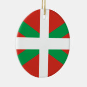 バスク州旗 セラミックオーナメント (右)