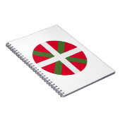 バスク州旗 ノートブック (右側)