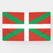 バスク州旗 横断幕 (横)