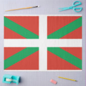 バスク州旗 薄葉紙 (クラフト)