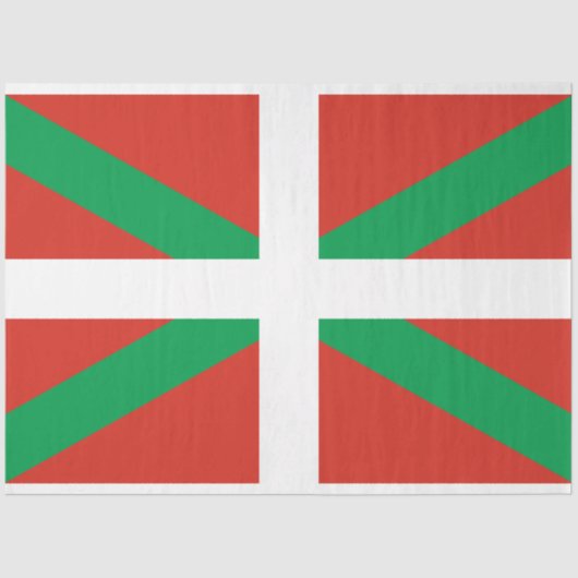 バスク州旗 薄葉紙 (正面)