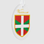 バスク旗 オーナメント (正面)
