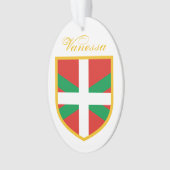 バスク旗 オーナメント (正面)