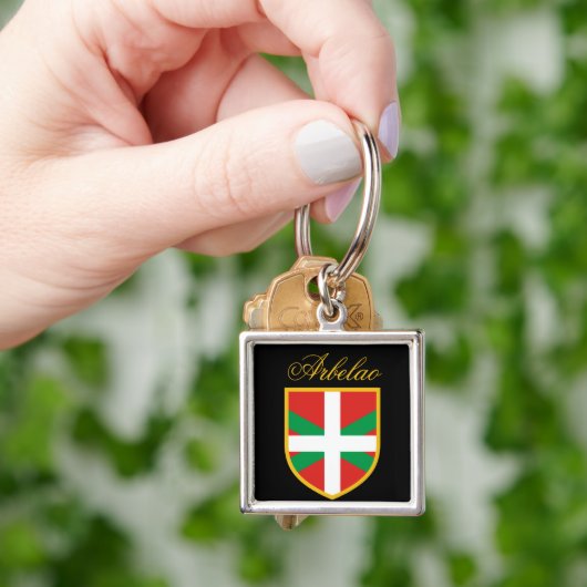 バスク旗 キーホルダー (手)