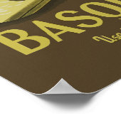 バスク海岸 – フランスのヴィンテージポスター ポスター (角)