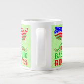 バスク系アメリカ人ルーツ ジャンボコーヒーマグカップ (裏面)