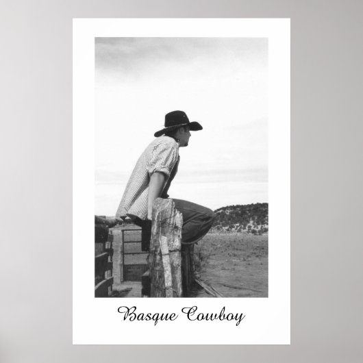 バスク・カウボーイ ポスター (正面)
