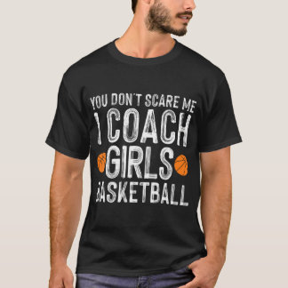 バスケおもしろいットコーチング男性女子チームトレーナーI Tシャツ