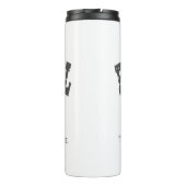 バスケおもしろいットママサーマルタンブラー タンブラー (裏面)