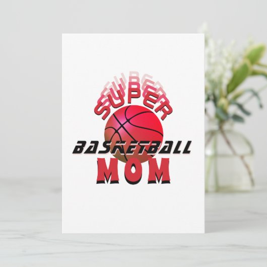 バスケすごいットママスポーティ母母の日 案内状 (スタンド正面)