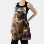 バスケつると：スラム街のナマケモノ エプロン (インサイチュ)