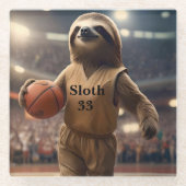 バスケつると：スラム街のナマケモノ ガラスコースター (正面)