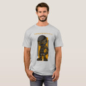 バスケに打ち込む Tシャツ (正面フル)