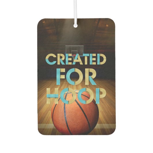 バスケのために生まれた Air Freshener カーエアーフレッシュナー (正面)