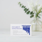 バスケのよい名刺 名刺 (スタンド正面)