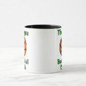 バスケのコーチありがとう マグカップ (中央)