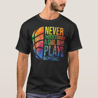 バスケの女の子は決してBの女の遊子を過小評価しない Tシャツ