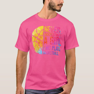 バスケの女の子は決してBの女の遊子を過小評価しない Tシャツ