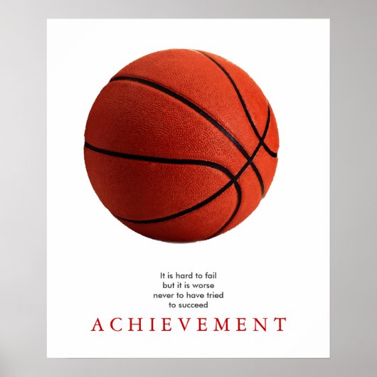 バスケやる気を起こさせるーユニークスプリント ポスター (正面)