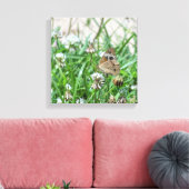 バスケエ蝶 キャンバスプリント (インサイチュ (リビング))