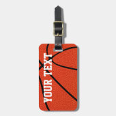 バスケカスタムットスキンラゲッジタグ ラゲッジタグ (正面縦)