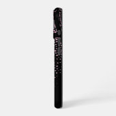 バスケカスタムットボールジャージー番号予算フレンドリー iPhone 16ケース (左側面)