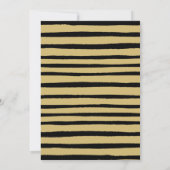 バスケカッコいいットボールオ・ボーイ赤ちゃんシャワー 招待状 (裏面)