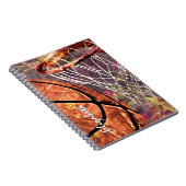 バスケガーリーットパーソナライズされた ノートブック (右側)