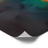 バスケシェパード – ドッグポートレート ポスター (角)