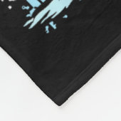 バスケッおもしろいトバスケットクリスマス引用文スメリーウィシュマスマ フリースブランケット (角)