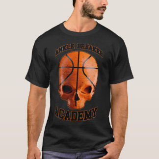 バスケッおもしろいトボールアンクルブレーカーアカデミーフーパーガー Tシャツ