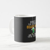 バスケッおもしろいトボール コーヒーマグカップ (正面左)