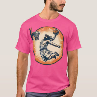 バスケッおもしろいトルレトロイエスキリスト Tシャツ