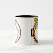 バスケッカッコいいトルデザイン ツートーンマグカップ (中央)