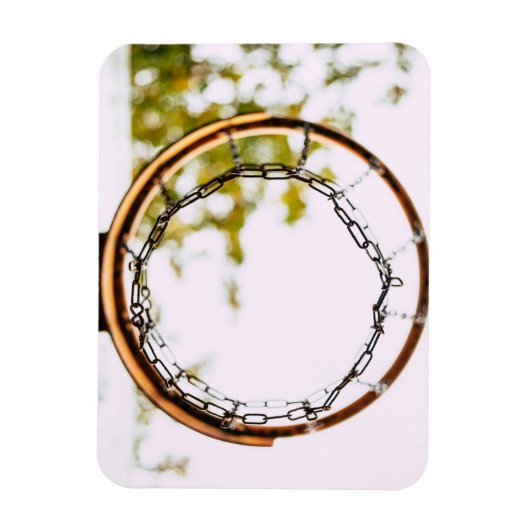 バスケッカッコいいトルデザイン マグネット (縦)